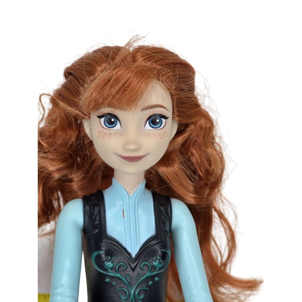 Girls Disney Anna Doll Blue Black Dress One Size